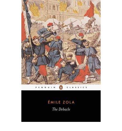 Book cover depicting a chaotic 19th-century battle scene, titled "The Debacle.