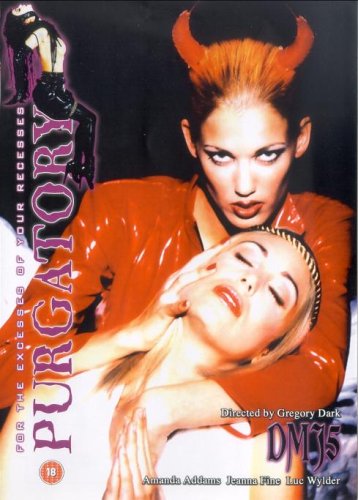DVD cover: two women in latex, one with devil horns, suggestive pose.