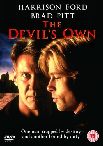 DVD cover for "The Devil's Own" featuring Harrison Ford and Brad Pitt.