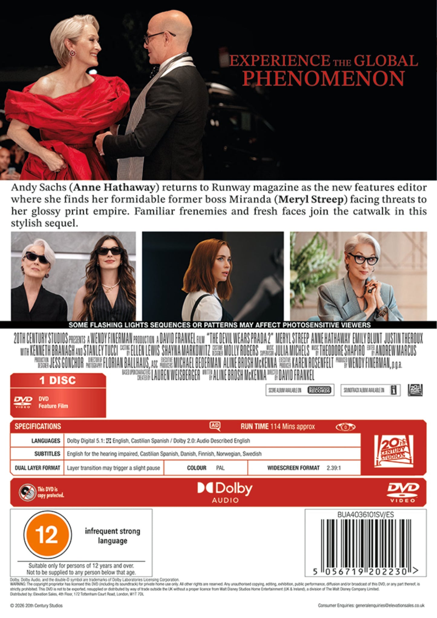The Devil Wears Prada 2  [DVD]
