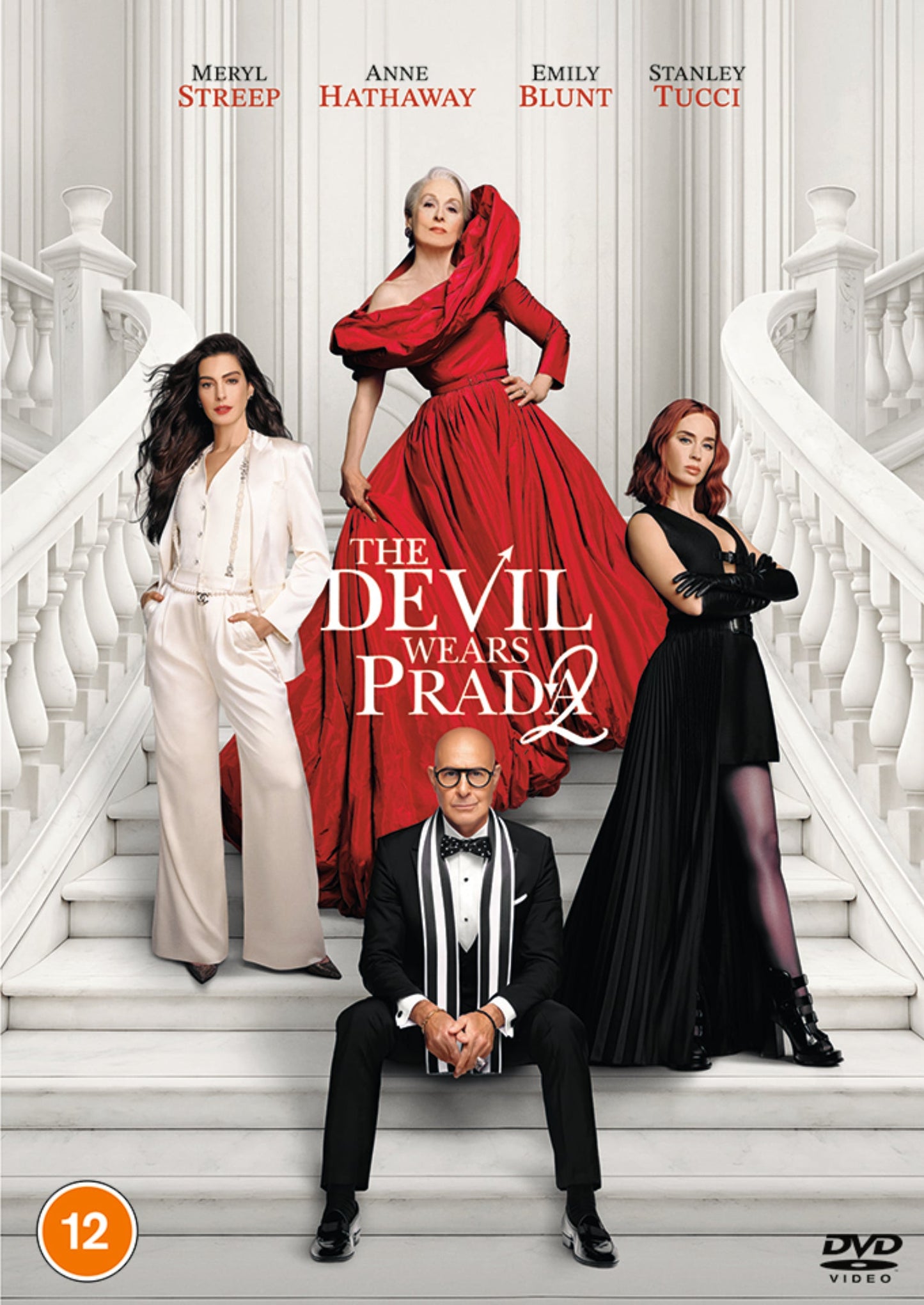 “The Devil Wears Prada” DVD cover featuring Meryl Streep and Anne Hathaway.