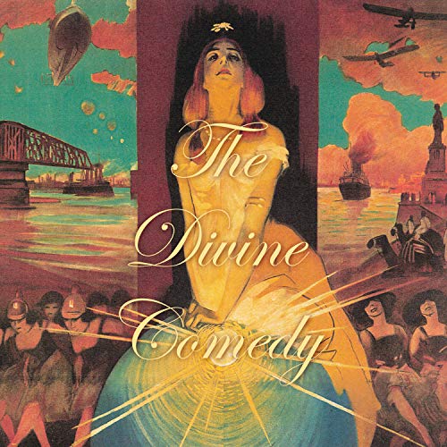 "The Divine Comedy - Foreverland" vinyl album cover featuring a surreal collage artwork.