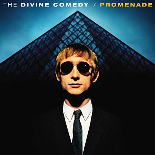 Album cover for The Divine Comedy’s “Promenade” featuring a man in sunglasses.