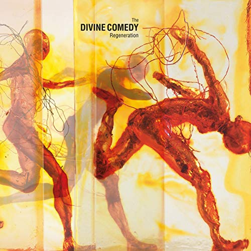 Album cover for The Divine Comedy’s “Regeneration” featuring abstract figures.