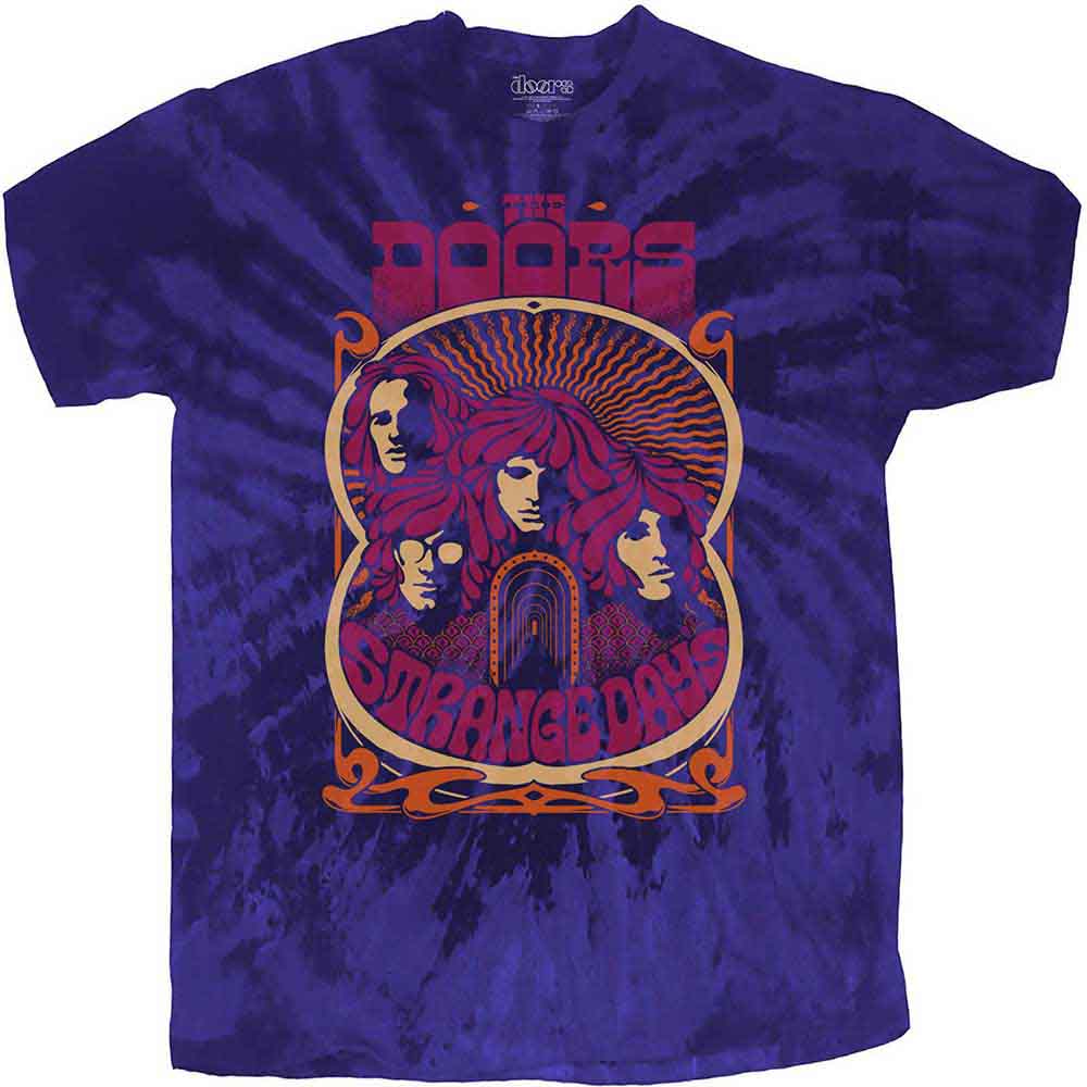 The Doors band logo t-shirt, faded wash effect, for a 9-10 year old.