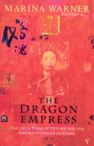 Book cover featuring a portrait of Empress Dowager Cixi on a red background.