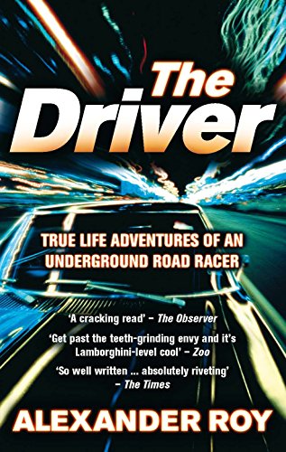 Book cover: "The Driver" with a blurred image of a speeding car.