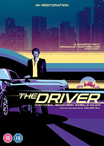 DVD cover art for The Driver featuring a man standing by a car.