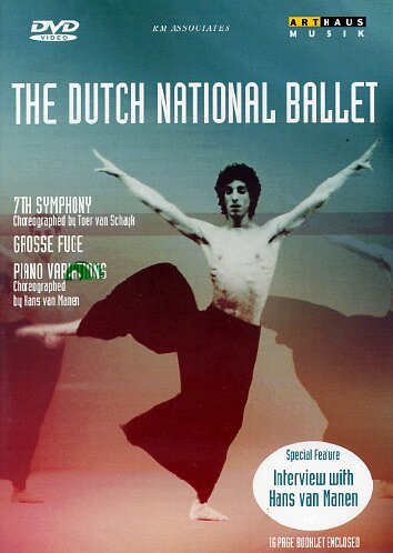 DVD cover featuring a male ballet dancer in mid-performance.