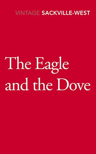 Red book cover with white text: "The Eagle and the Dove.