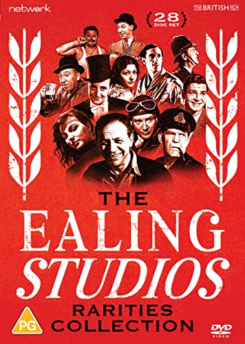 DVD cover featuring a collage of vintage film actors on a red background.
