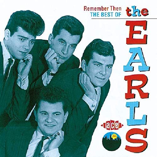"CD cover featuring four men in suits with 'the EARLS' written vertically."