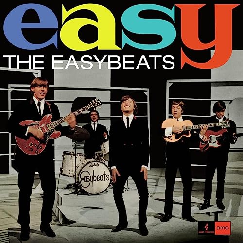 The Easybeats album cover featuring the band in suits with guitars.