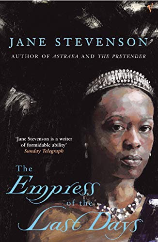 Book cover: portrait of a Black woman with a crown, dark background.