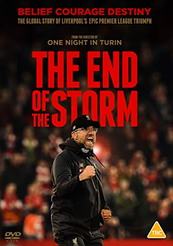 DVD cover featuring Jurgen Klopp celebrating in front of a blurred stadium crowd.