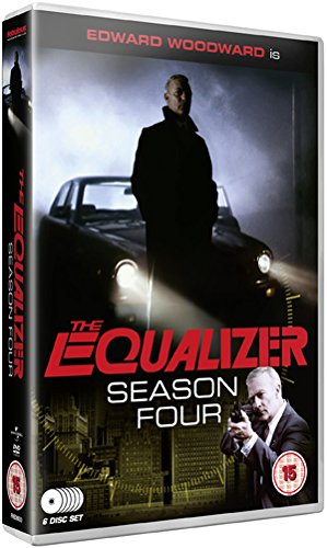 DVD cover for "The Equalizer" Season Four, featuring Edward Woodward.