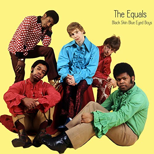 Album cover for The Equals, featuring five men in 1960s clothing.