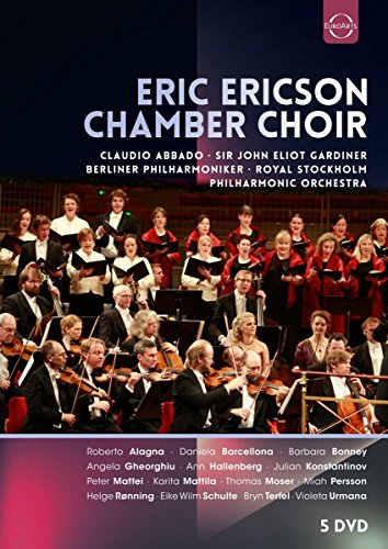 DVD cover featuring a large choir and orchestra performing onstage.