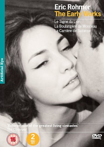 DVD cover for “The Eric Rohmer Collection” featuring a close-up of a couple.