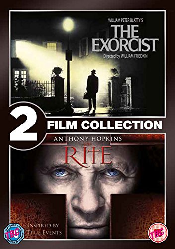 DVD cover showing The Exorcist and The Rite in a two-film collection.