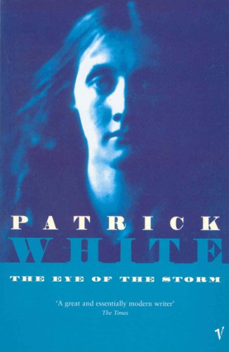 Book cover: portrait of a woman, blue tones, text “Patrick White” and title.