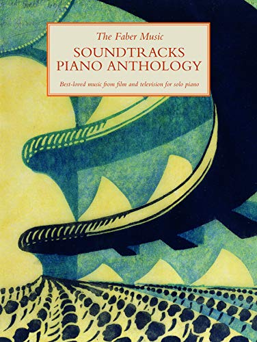 Sheet music anthology cover with abstract piano key design.