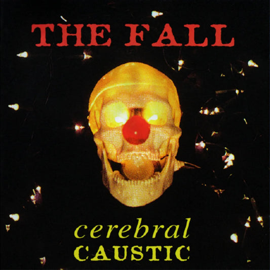 Album cover: skull with a red nose against a dark, speckled background.
