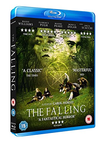 Blu-ray cover for “The Falling” featuring young women in a dark forest.