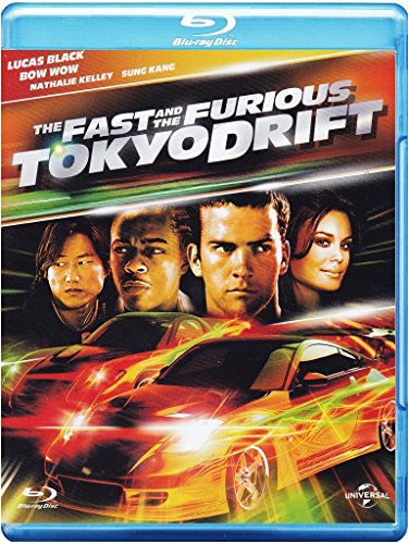 Blu-ray case for The Fast and the Furious: Tokyo Drift featuring drifting sports cars.