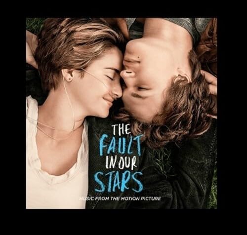 Album cover for "The Fault In Our Stars" featuring two young people.
