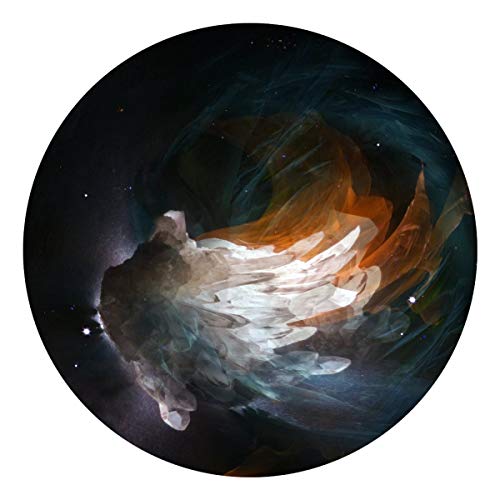 CD cover art: abstract image of winged figure in dark space.