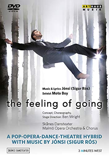 DVD cover: Man levitates in a forest, text details performance credits.