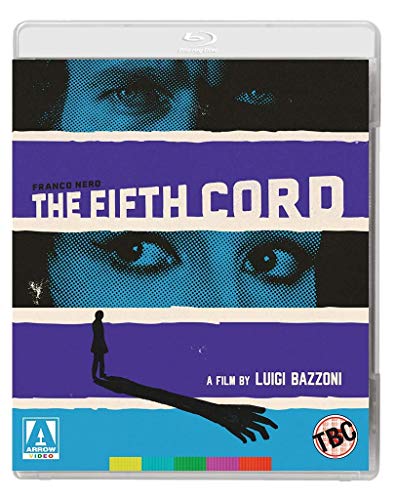 Blu-ray cover art for The Fifth Cord featuring stylized eyes, a silhouette, and text.