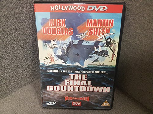 DVD cover for The Final Countdown featuring an aircraft carrier and fighter jets at sea.