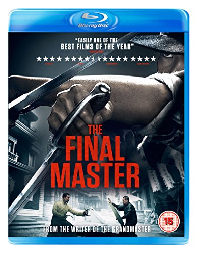Blu-ray cover for The Final Master featuring a close-up of a sword fighter.