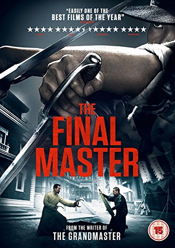DVD cover for "The Final Master" featuring a martial artist with a sword.