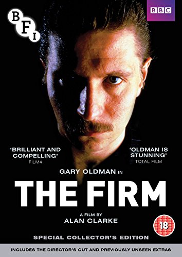 DVD cover for "The Firm" featuring Gary Oldman’s intense portrait.