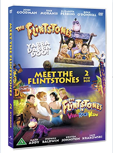 The Flintstones 2-DVD box set cover featuring cast members from both live-action films.