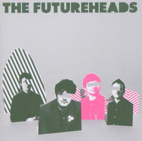 CD cover for The Futureheads, featuring four band members with graphic overlays.