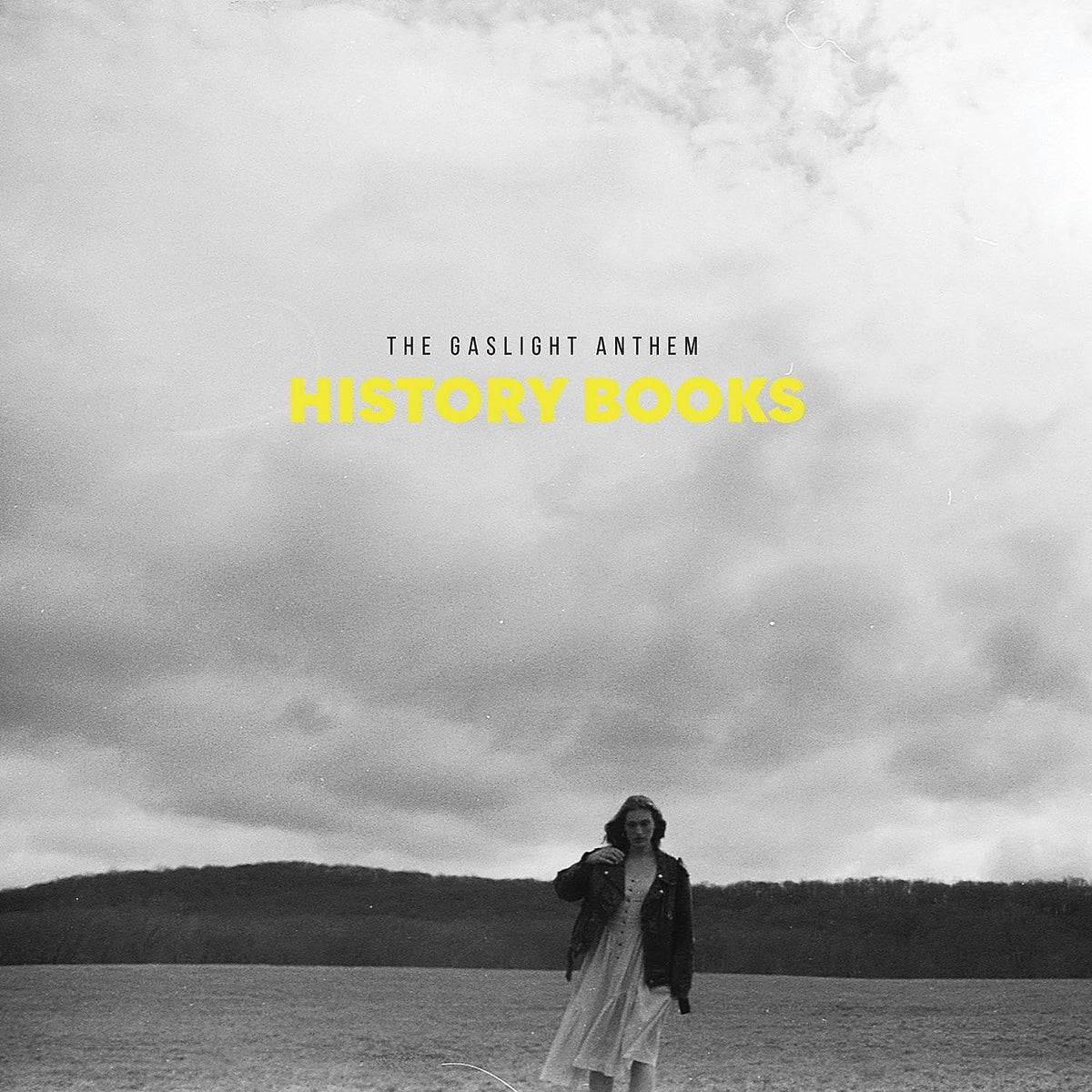 CD cover for "History Books" by The Gaslight Anthem, cloudy sky.