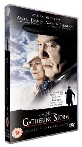 DVD cover featuring Albert Finney and Vanessa Redgrave as Churchill and Clementine.