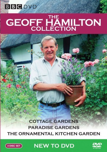 DVD cover featuring Geoff Hamilton holding a potted plant in a garden.