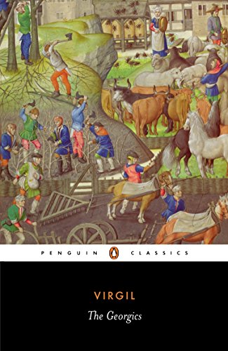 Book cover: “The Georgics” by Virgil, depicting rural life and labor.
