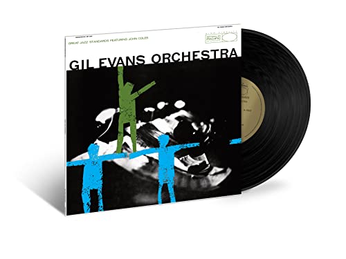Gil Evans Orchestra vinyl record with abstract cover art.