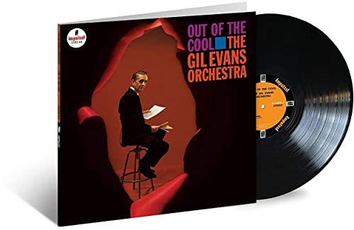 Vinyl record of Gil Evans Orchestra’s “Out Of The Cool” album cover.