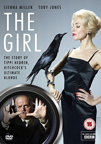 DVD cover featuring a blonde woman with a raven and a man framing shots.
