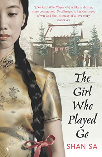 Book cover featuring a woman in traditional dress and a wintry landscape.