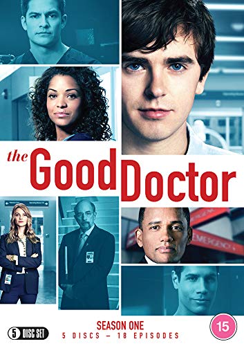The Good Doctor" Season 1 DVD cover featuring cast portraits and title.