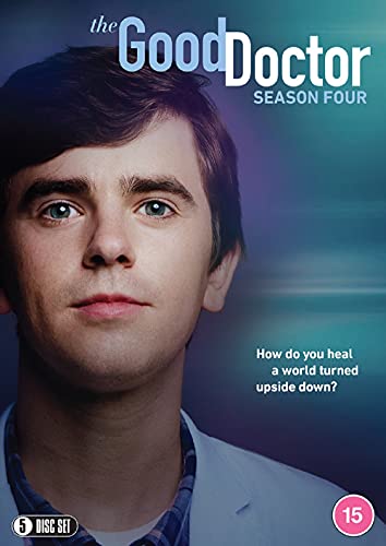 DVD cover for "The Good Doctor" Season 4, featuring Freddie Highmore.