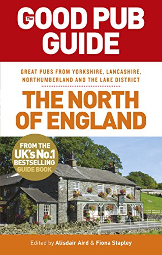 Book cover: "The Good Pub Guide The North of England" featuring a pub.